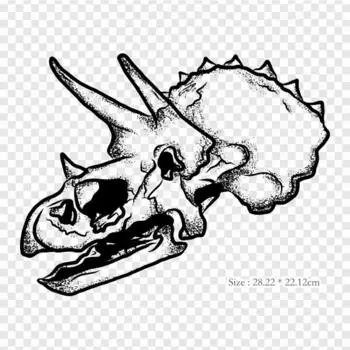 Рисунок мертвого динозавра, рисунок динозавра, термопереносная печать, виниловые нашивки, наклейки для одежды, аппликации «сделай сам», моющиеся нашивки