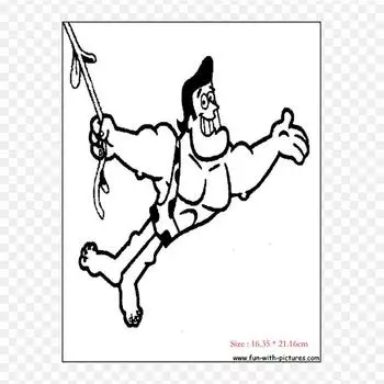 Рисунок почтальона в джунглях, раскраска, клип-арт, термоперенос, виниловые нашивки, наклейки для одежды, аппликации своими руками, моющиеся нашивки