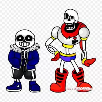 Рисунок Undertale изображения утюг на теплопередаче печать виниловые нашивки наклейки для одежды DIY аппликации моющиеся нашивки