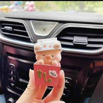 Рисунок увеличивает счастье. Нижняя часть изделия плоская. Мультяшный стиль. Украшения из смоляного материала. Гаджеты для декомпрессии на рабочем столе.