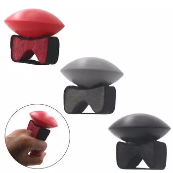 Ритм Песочный молоток Шейкер для пальцев Музыкальный палец Кольцо Шейкер для пальцев Укулеле Музыкальный инструмент серый