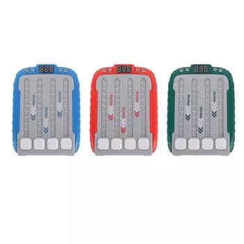 Ритмическая игровая машина 6 уровней игры обучающая портативная музыкальная ритмическая игровая игрушка для снижения стресса 001 Blue Edition