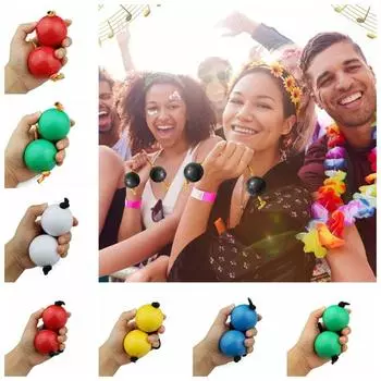 Ритмические барабанные шары Ручные ритмические шары Кашака Ритмический мяч Африканский бал на кончиках пальцев Вечеринка no.6