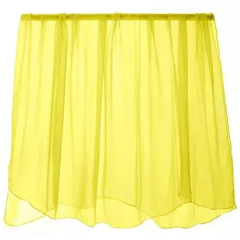 Ритмичный большой шифоновый шарф Jumbo шарф [поперек] 140220 см (желтый)