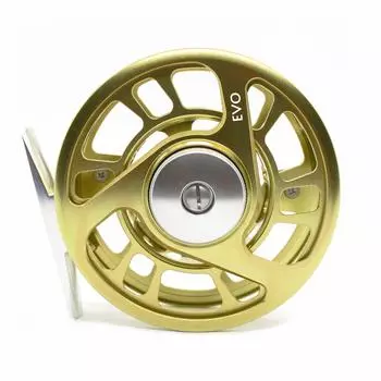 river peak EVO fly reel bamboo (#2/4, yellow)