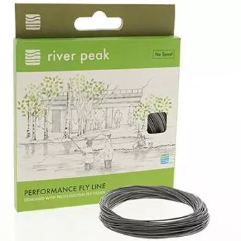 river peak Running Line Intermediate 20lb 100ft 0.6mm (approx. 30.5m) (Gray) серый