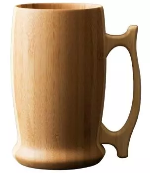 RIVERET RIVERET Beer Mug Beer Stein 500ml Dishwasher Safe Brown RV-204B