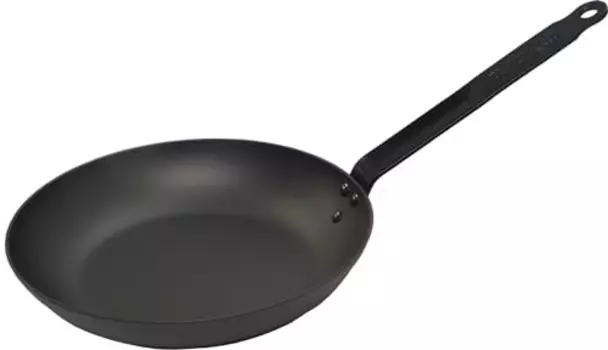 Riverlight Riverlite KPR1224 Ultra PRO Iron Frying Pan, 9.4 inches (24 cm), Iron Nitride, IH Compatible, Rust Resistant, Made in Japan