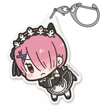 Rizero Cospa Tsumamare Lam Acrylic Keyring