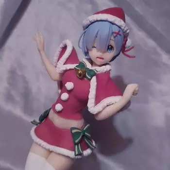 Rizero Rem Santa Christmas Beautiful Girl Figure