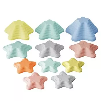 RiZKiZ Балансирующий камень в форме звезды, набор из 11 предметов, свободно размещайте и летите по реке, чувство равновесия, спортивная развивающая игрушка, игровое оборудование для помещений, возраст 2 года