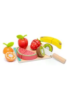 RiZKiZ Play House Cutting Fruit Set Fruit Assortment Kitchen Pretend Store Toys Kitchen Supplies Kitchen Goods Pretend Play For Children Boys Girls