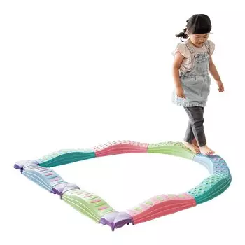 RiZKiZ Wave Type Balance Bream Balance Block Balance Stone Set 11 Pieces Развивайте чувство равновесия, весело и бесплатно. Основное образовательное занятие в помещении