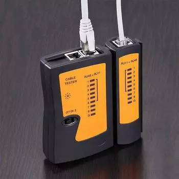 RJ45 RJ11Тестер сетевого кабеля Тестер сетевого кабеля Детектор Инструмент для ремонта сети