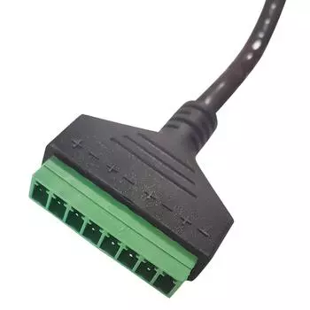 RJ45 удлинительный кабель «папа-мама» 8-контактный винтовой клеммный адаптер для передачи сетевого сигнала