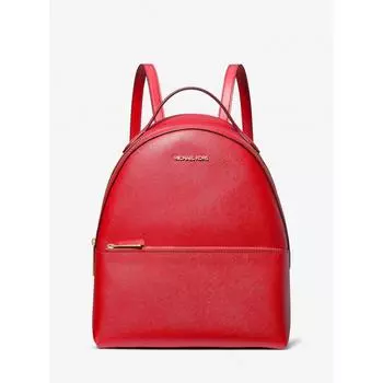 РЮКЗАК MICHAEL KORS SHEILA СРЕДНИЙ С ПЕРЕДНИМ КАРМАНОМ 35F3G6HB6L2610 ЯРКИЙ КРАСНЫЙ