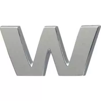 RL Emblem Customized Font Emblem Plated W/CE743