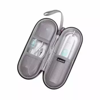 RLSOCO Чехол для электрической зубной щетки Philips Sonicare 3100 Series HX3671/23, HX6809/71, HX9911/66, HX3675/24, HX6421/13, HX6839/54, HX6806/65, HX6526/01, белый