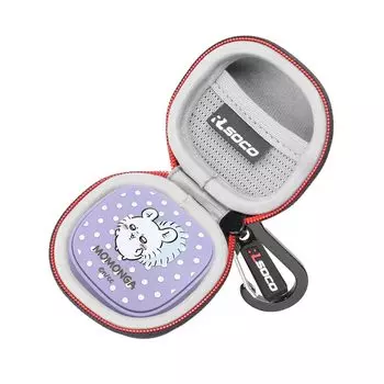 RLSOCO Чехол для хранения, совместимый с полностью беспроводными ударопрочными наушниками Audio-Technica ATH-SQ1TW2/ ATH-SQ1TW, профилактика, легкий, чёрный