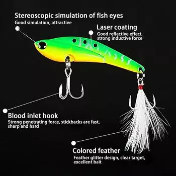 Road Runner Hard Bait Rattlesnake Металлическая бионическая приманка Железная пластина Road Runner Fake Bait