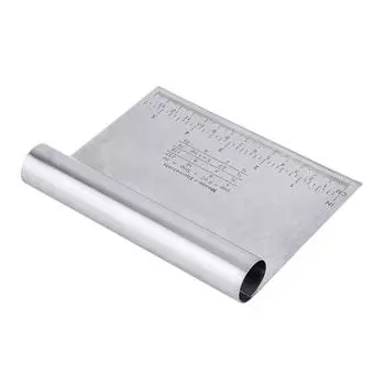 Roamtic модные кухонные весы скребок для муки, пиццы, кондитерский резак, инструмент для теста из нержавеющей стали