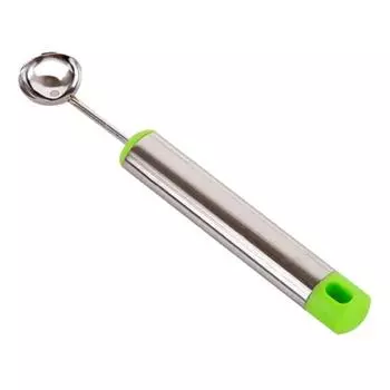 Roamtic модный кухонный чайник, ледяной фруктовый шарик, ложка для крема, дыня, гаджет из нержавеющей стали, инструмент зелёный