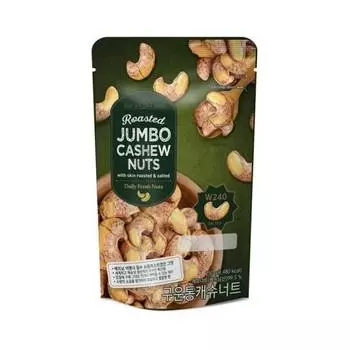 Roasted jumbo whole cashews, 250 g, 2 pieces, Korean nuts