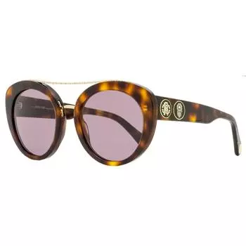 Roberto Cavalli Женские овальные солнцезащитные очки RC1128 52Y Гавана Золото 54 мм 52y