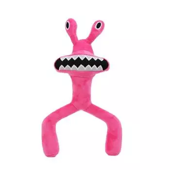 Roblox Rainbow Friends Plush Toy Pink Frog Stuffed Doll Kids Baby Birthday Gifts