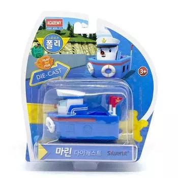 Robocar Poli Dycasting Marine, Mixed ColorПопулярные корейские куклы и игрушки