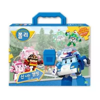 Robocar Poli Exciting Camping Bag Puzzle, популярные корейские головоломки