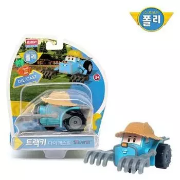 Robocar Poly Tracky Dycasting S83358, РазноцветныйПопулярные корейские куклы и игрушки Tracky
