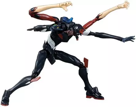 Robodo Evangelion New Theatrical Edition Evangelion Unit 3 Подвижная фигурка из сплава, окрашенная в немасштабируемый цвет ABS, ПВХ, ПОМ и цинк красный