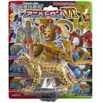 Робот Access фигурка леопард Аниватрон супер эволюция трансформация животные игрушки