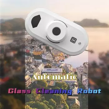 Робот для мытья окон, артефакт для мытья окон и стекол, полностью автоматическая электрическая бытовая техника No power-off protection белый
