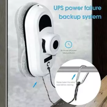 Робот для мытья окон, автоматический пылесос с дистанционным управлением, мойщик окон, бытовая техника UK Plug