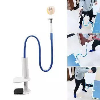 Робот для обучения настольному теннису, фиксированный, быстрый отскок, настольный теннисный тренажер для отработки ударов, выносливость