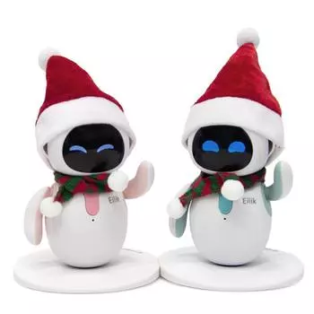 Робот ИИ искусственный интеллект диалог интерактивный компаньон настольный электронный питомец умная игрушка Fighter—panxer [excluding robot] aero синий