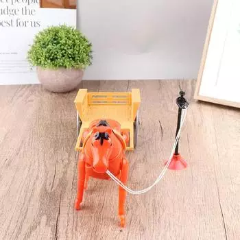 Робот-лошадь, игрушка, электронный пони, питомец, тянущий карету, бегающий, шагающий, электрические игрушки для лошадей для детей, подарки