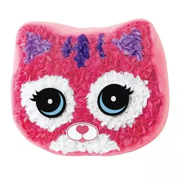 ROBOT PLAZA Craft Handmade Мягкие игрушки для начальной школы Craft Birthday Children Kit, Игрушка, Студенты, Комплект, Девочки, Подарок, (Кошка)