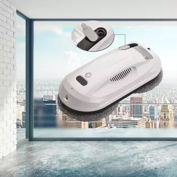Робот-пылесос для окон Умный робот для чистки стекол с приложением и пультом дистанционного управления EU Plug