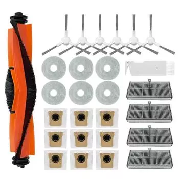 Робот-пылесос с фильтром Hepa, основная боковая щетка, пылесборник, накладка для мытья полов, сменная часть для M30S
