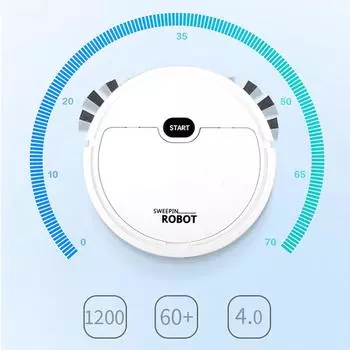 Робот-пылесос USB Smart 3 в 1 с функцией всасывания, подметания и мытья полов, автоматический пылесос для небольших квартир