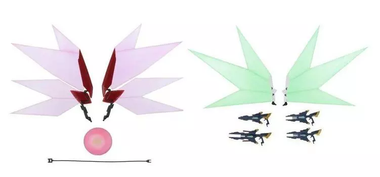 ROBOT Spirits Guren Seiten Hakkyokushiki vs Lancelot Albion Wing HYPER Web -Robot Spirits-(SIDE KMF) -Energy SET- (Tamashii Exclusive)