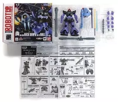 ROBOT Spirits Rick Dom Ball SIDE MS MS-09R & RB-79 ver. A.N.I.M.E.