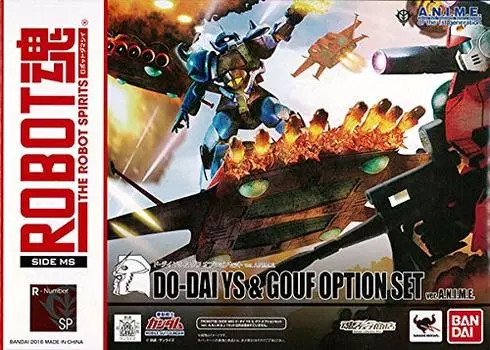 ROBOT Spirits SIDE MS Do-Dai YS & Gouf Option Set ver. A.N.I.M.E. Mobile Suit Gundam (Tamashii Web Store Limited)