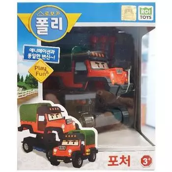 Robocar Poly Transformation Robot, Браконьер, Популярные корейские куклы и игрушки