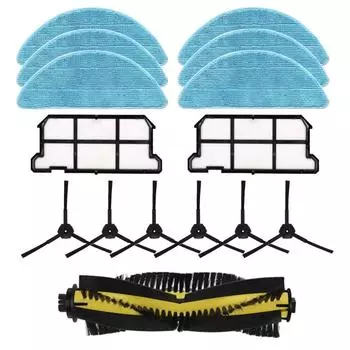Боковые щетки для робота-пылесоса, сменные детали для основной щетки, тряпка для швабры, вакуумный фильтр, прямая поставка