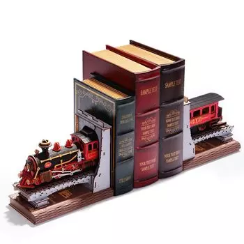 ROBOTIME 3D пазл деревянный 3D деревянный пазл Century Train Bookforge паровоз DIY Book Nook Craft Kit Assembling Book shelf Decoration Craft