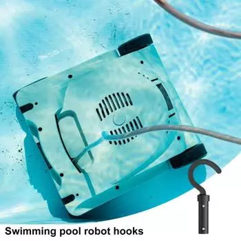 Роботизированный крючок для чистки бассейна, сверхмощный, выдерживающий максимальную нагрузку, противоскользящий, без деформации, универсальная совместимость, пылесос для бассейна